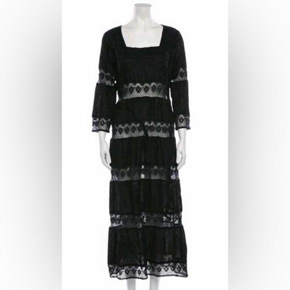 Cynthia Cazort Collins Dresses & Skirts - cynthia cazort collins black lace resort dress